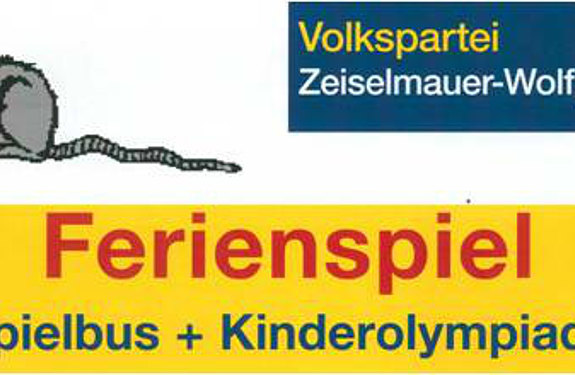 Ferienspiel der ÖVP Zeiselmauer-Wolfpassing Spielbus + Kinderolympiade